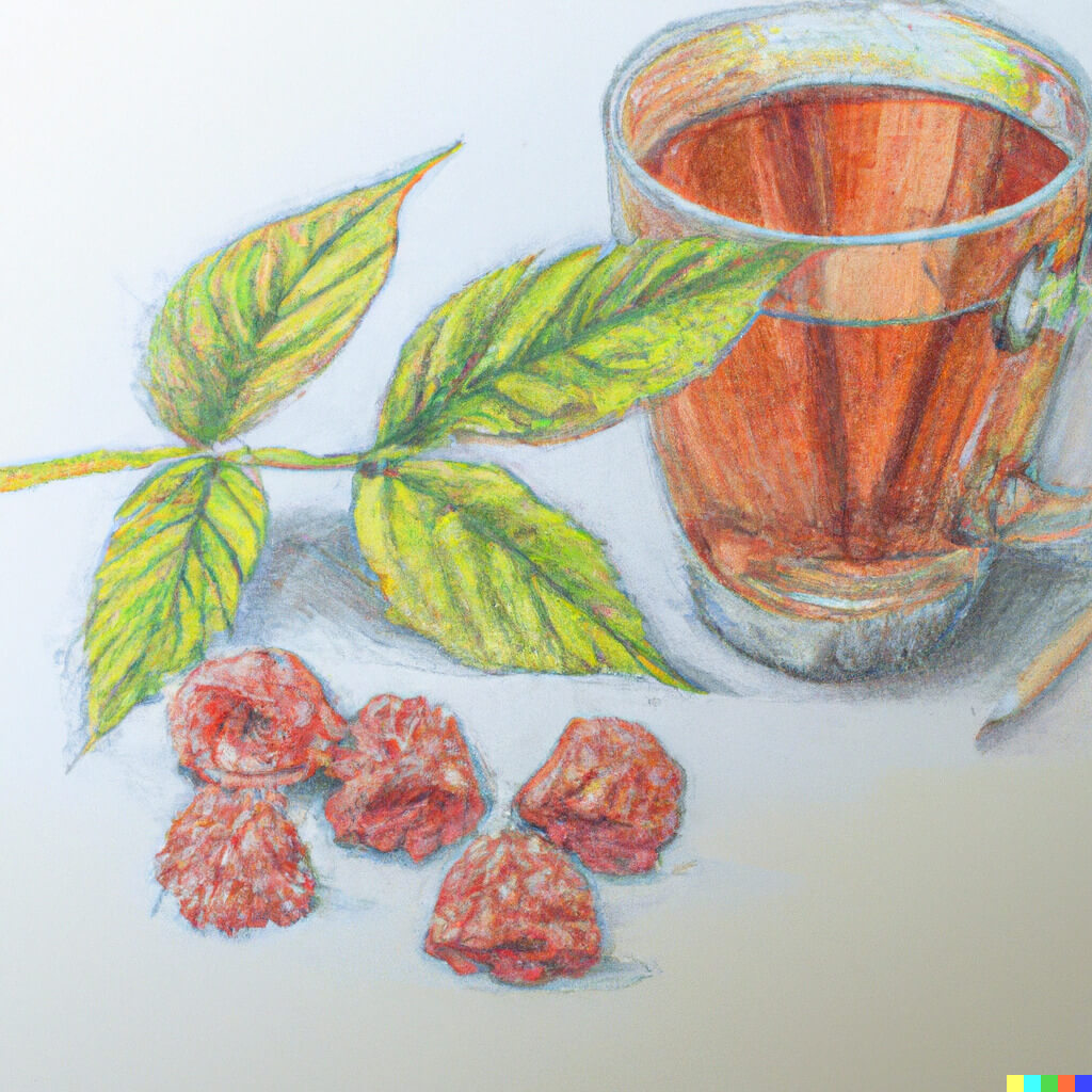 red raspberry leaf tea